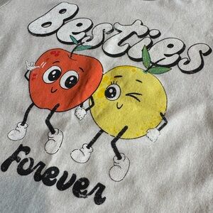 The Vinyl Icons Junior Besties Forever Graphic Tee